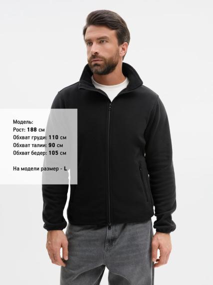Куртка флисовая унисекс Ben Mac, черная, размер S