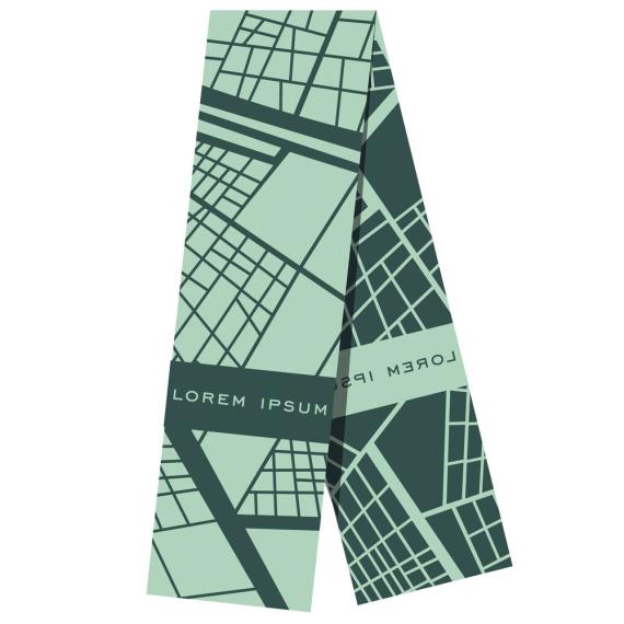 Шарф на заказ Tricksy Light, M, акрил