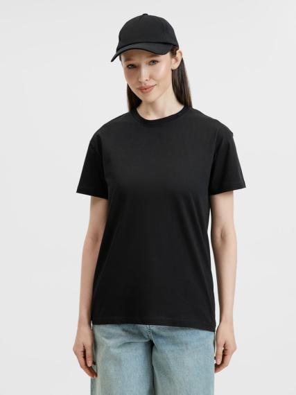 Футболка унисекс T-Bolka 160, черная, размер 6XL