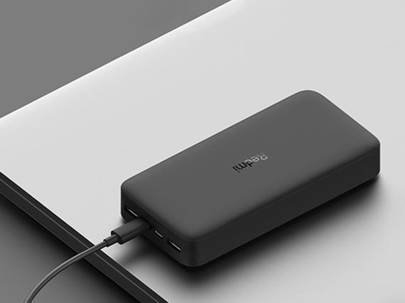 Внешний аккумулятор Redmi 18W Fast Charge Power Bank, 20000 мАч