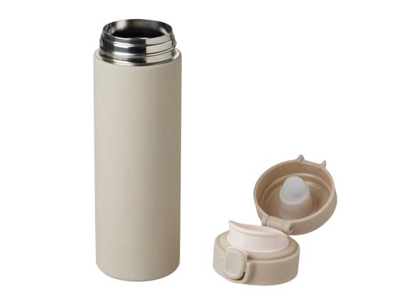 Вакуумная термокружка c кнопкой «Guard», soft-touch, 400 мл, тубус