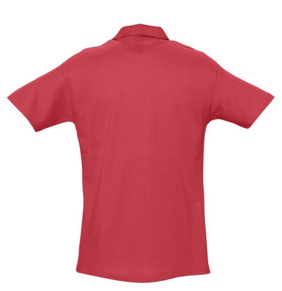 Рубашка поло мужская Spring 210 красная, размер S